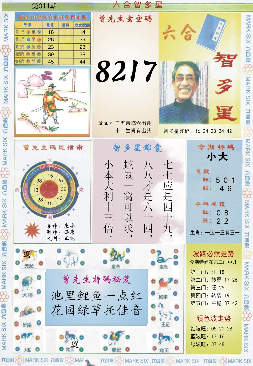 011期六合智多星[图]