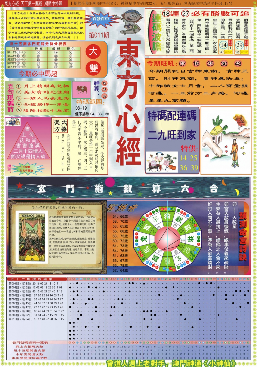 011期东方心经A[图]