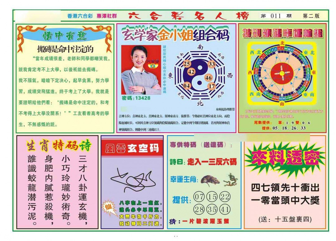 011期名人榜B(新图)[图]