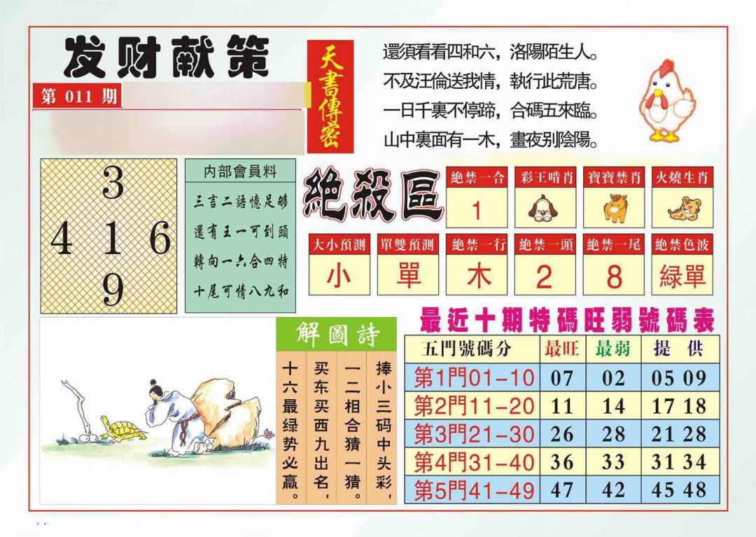 011期发财献策[图]