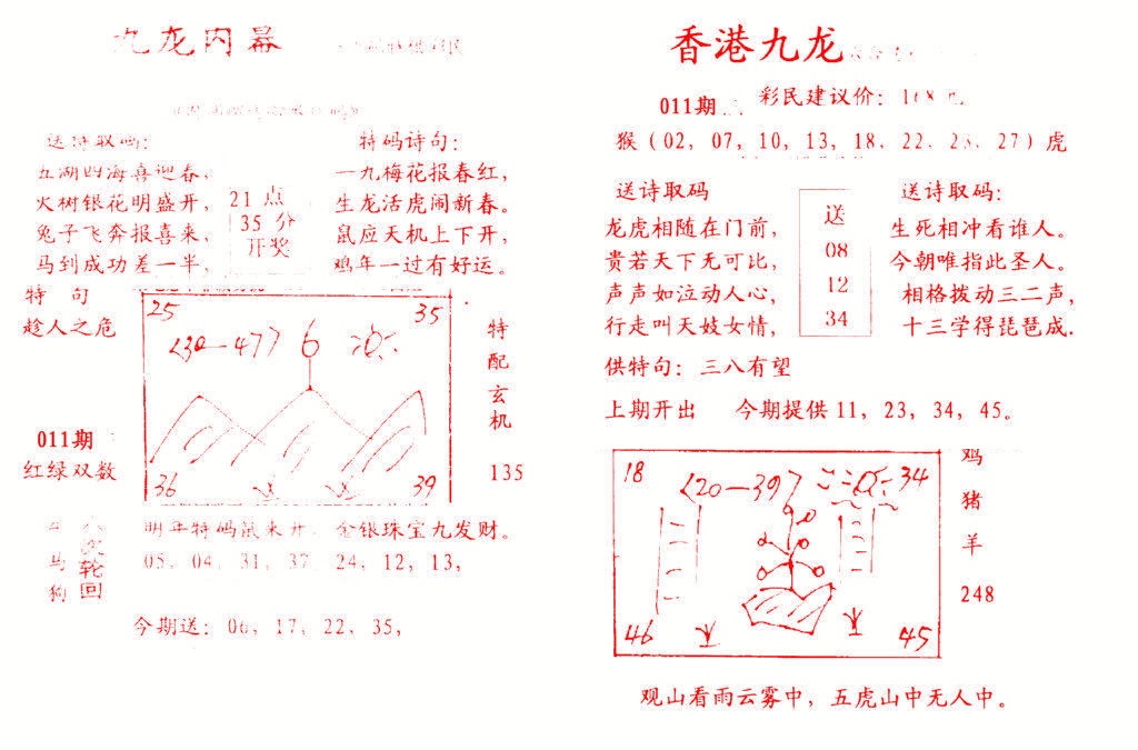 011期九龙内幕[图]