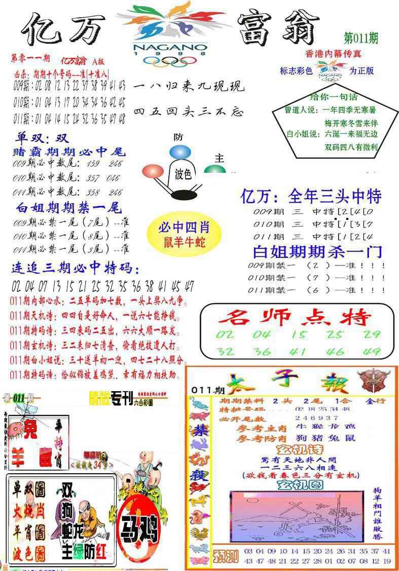 011期亿万富翁A[图]