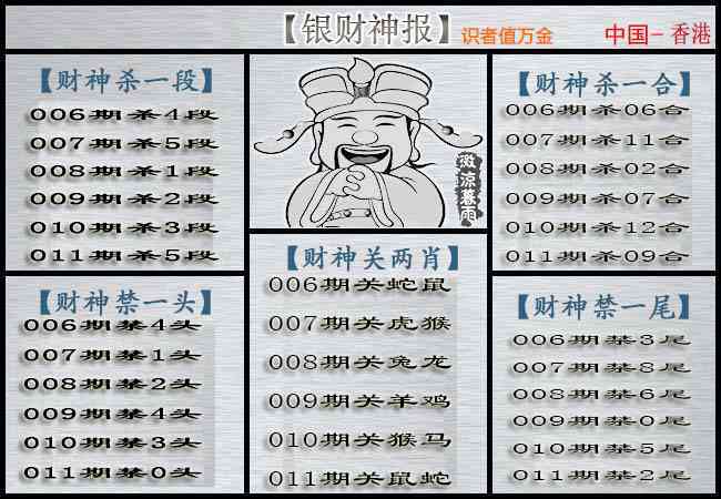 011期银财神[图]
